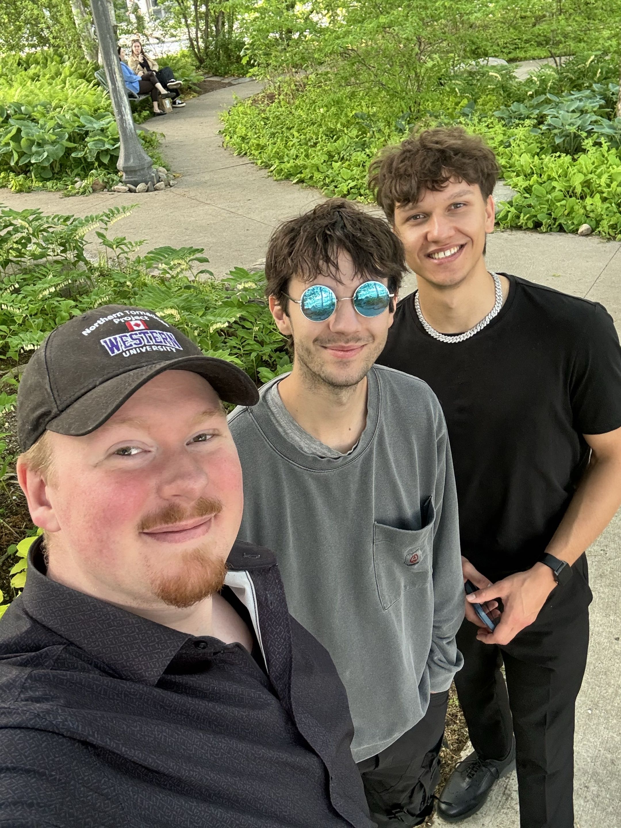 Joshua, Nick, and Mody, founders of Simmonds Media Group